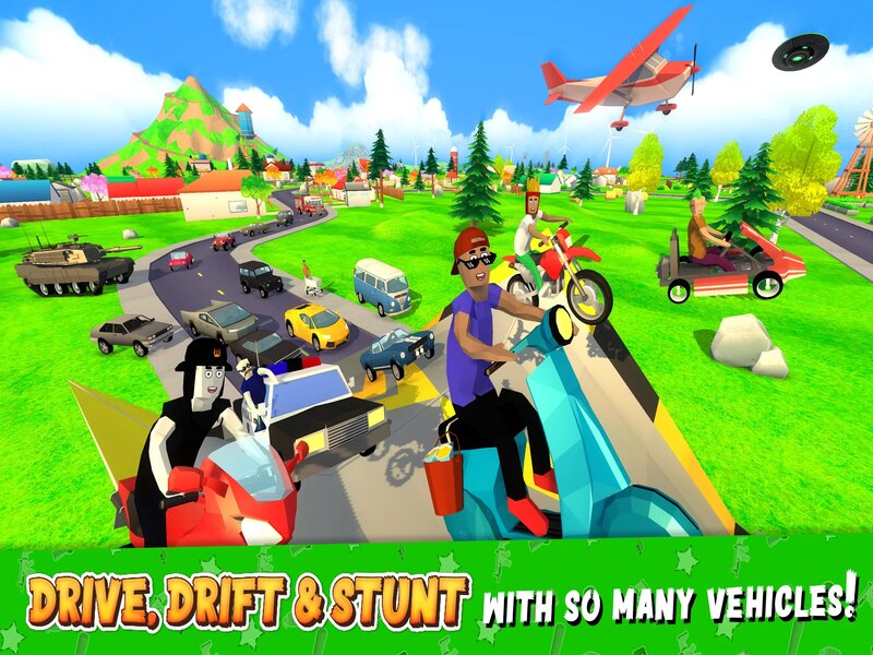 Hack Dude Theft Wars các tính năng mod apk nổi bật