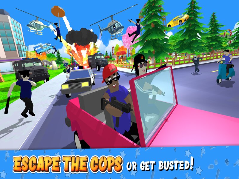 Hack Dude Theft Wars với lối chơi đặc sắc