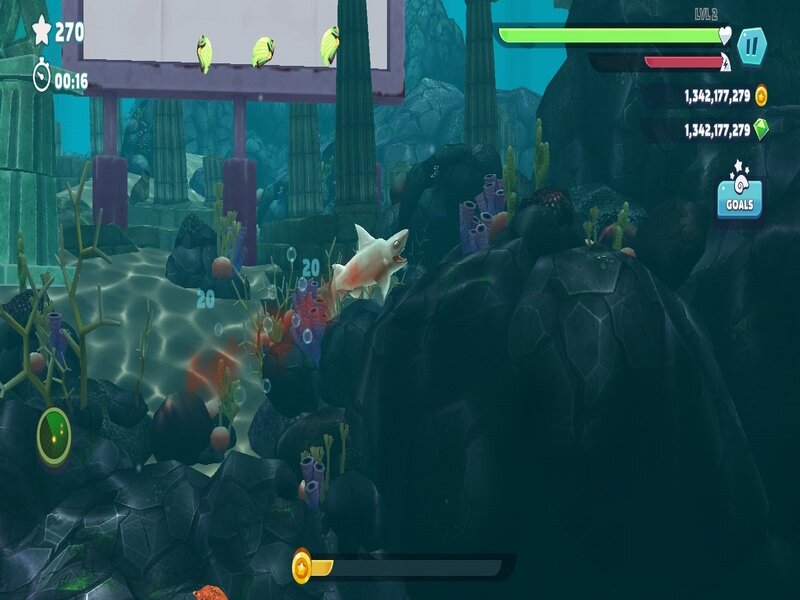 Tải Hack Hungry Shark Evolution MOD APK (Full Tiền, Kim Cương) v13.2.3 2 Đồ họa chân thực