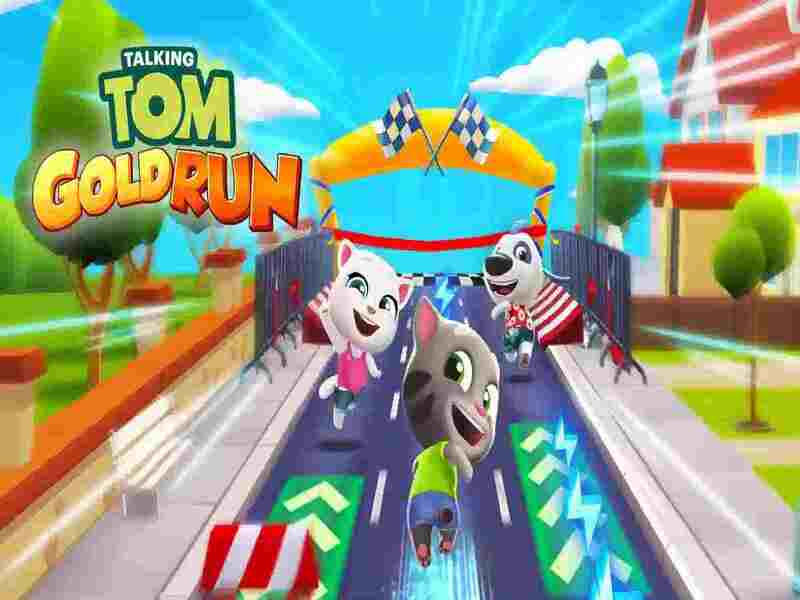 Tải Talking Tom Gold Run MOD APK (Vô Hạn Tiền, Full Skin) v25.4.5.12412 1 Giới thiệu game Talking Tom Gold Run
