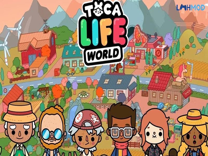 Tải Toca Boca MOD APK (Vip Unclocked, Menu) v1.126.1 1 Game sáng tạo dành cho thiếu nhi