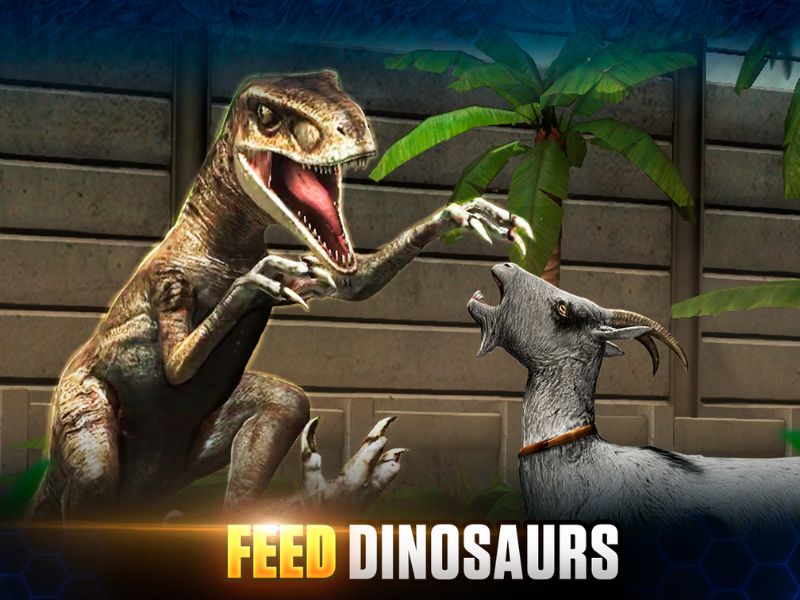Tải Hack Jurassic World MOD APK (Vô Hạn Tiền, Shopping Free) v1.85.4 2 Nuôi khủng long và chiến đấu