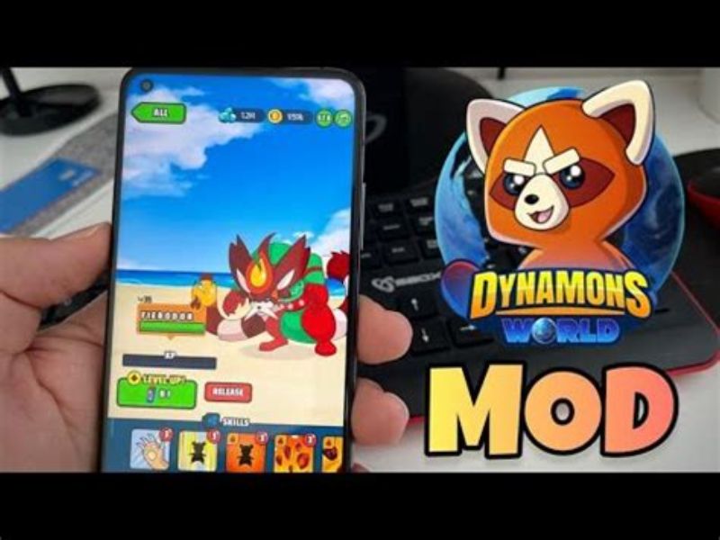 Tải Dynamons World Hack APK (MOD Vô Hạn Tiền, Bất Tử) v1.11.85 4 Các Tính Năng MOD của Phiên Bản Dynamons World v1.11.20