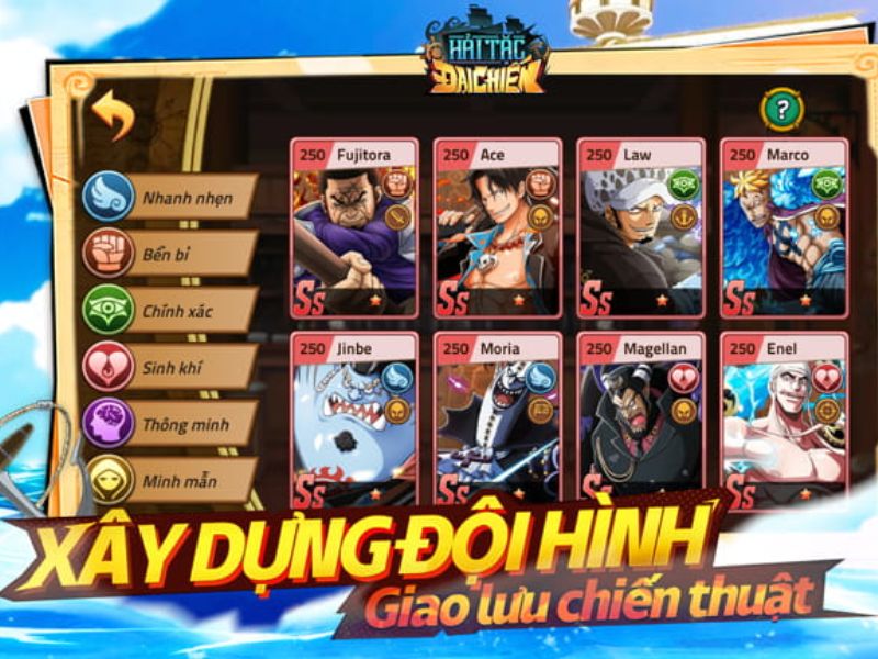 Tải Hack Huyền Thoại Hải Tặc MOD APK (Vô Hạn Tiền, Kim Cương) v1.0.5 3 Có nhiều chế độ chiến đấu để lựa chọn