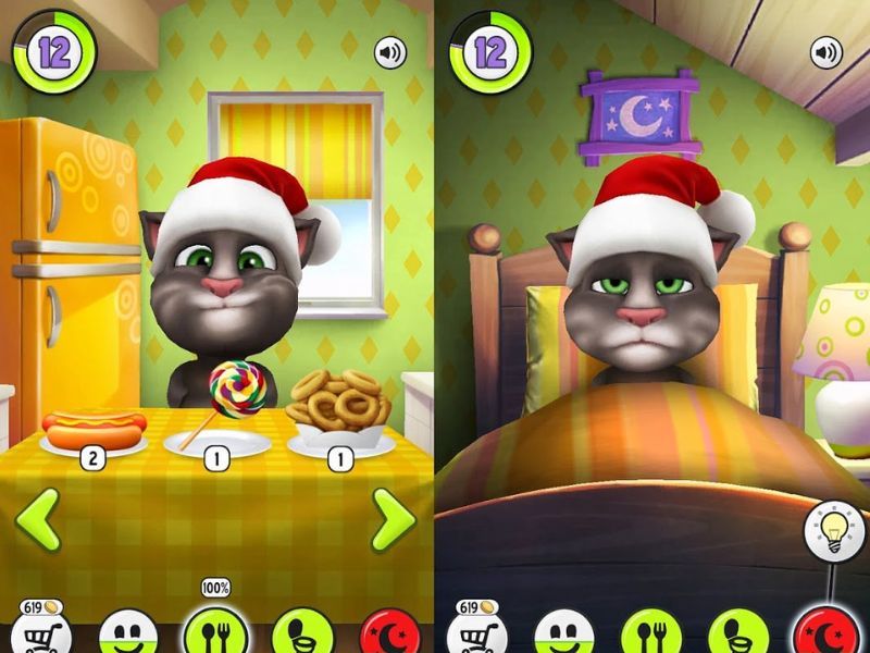 Tải Hack My Talking Tom MOD APK (Full Tiền, Kim Cương) v25.4.3.6961 3 Nhiều minigame đa dạng trong Hack My Talking Tom