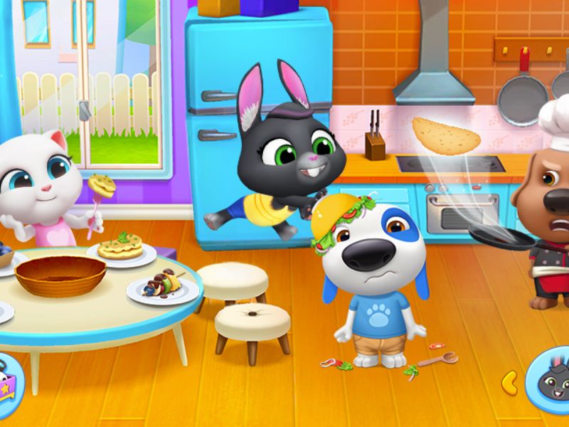 Tải Hack My Talking Tom MOD APK (Full Tiền, Kim Cương) v25.4.3.6961 4 Tính Năng Mod Nổi Bật Trong Hack My Talking Tom Full Tiền, Kim Cương