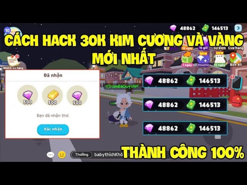 Tải Hack Play Together Mod Apk (Siêu Vip, Câu Cá, Tiền) V2.19.1 3 Những tính năng nổi bật của phiên bản Hack Play Together