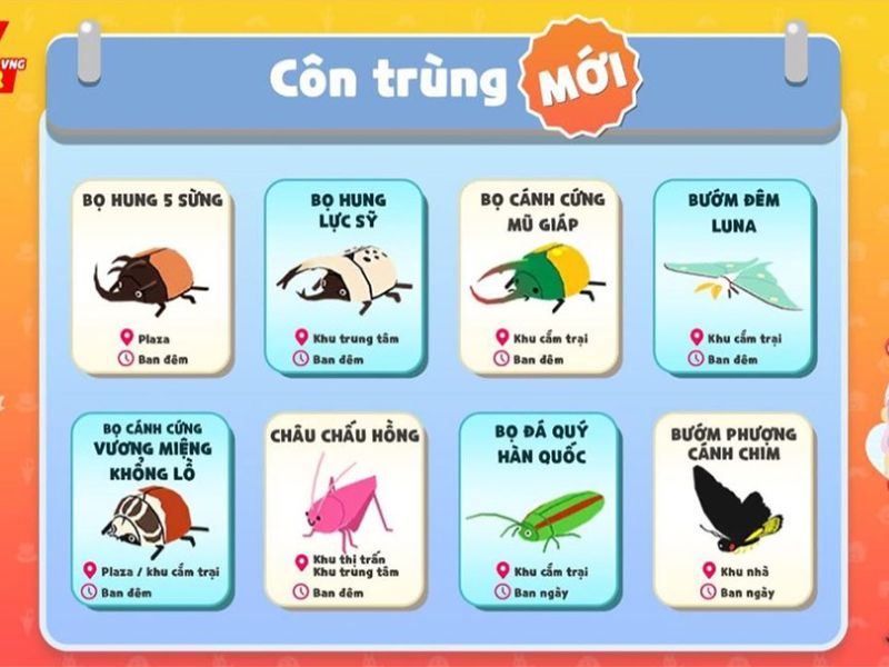 Tải Hack Play Together Mod Apk (Siêu Vip, Câu Cá, Tiền) V2.19.1 2 Thế giới côn trùng trong hack Play Together