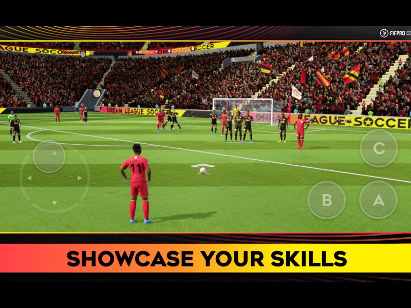 Tải Dream League Soccer 2019 Mod Tiger Vô Hạn Tiền (Full Cầu Thủ) v6.15 2 Thiết kế đồ hoạ 3D hấp dẫn trong Dream League
