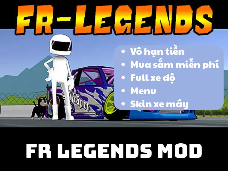 Tải FR Legends 0.3.4 Hack Funnymod Mod APK (Vô Hạn Tiền, Xe Độ) 3 Những Tính Năng Nổi Bật Của Phiên Bản FR Legends Mod