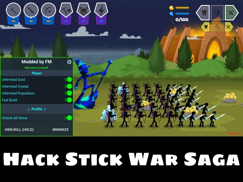 Tải Hack Stick War Saga (Mod Menu, Vô Hạn Tiền) v2025.4.2136 3 Những Tính Năng Nổi Bật Của Phiên Bản Hack Stick War Saga
