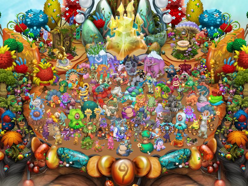 Bộ sưu tập hàng trăm quái vật độc nhất vô nhị trong My Singing Monsters