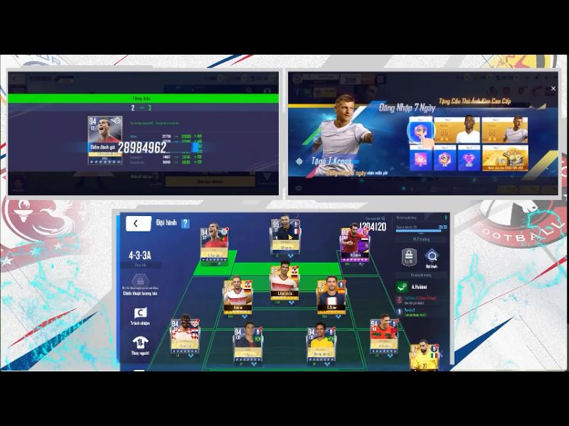 Tùy Chỉnh Đội Hình Theo Chiến Lược Riêng Trong Football Pro VTC