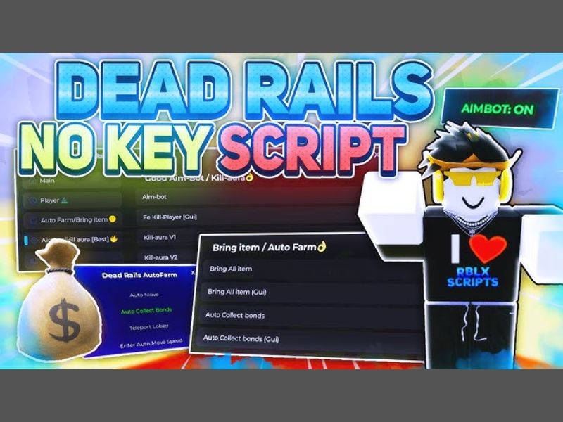 Tải Hack Dead Rails + Script (AimBot, Auto Win, Auto Kill) v2.700 3 Phiên Bản Hack Dead Rails Có Những Tính Năng Gì?