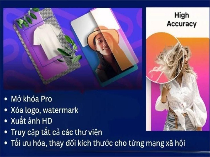 Tải Photoroom Mod APK (Mở Khóa Pro) V2025.51.02 2 Tính Năng Nổi Bật Của Photoroom Mod APK