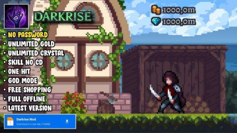 Tải Darkrise MOD APK (Vô hạn tiền, Mana, Hồi Chiêu, Menu) v0.26.39 2 Darkrise mod
