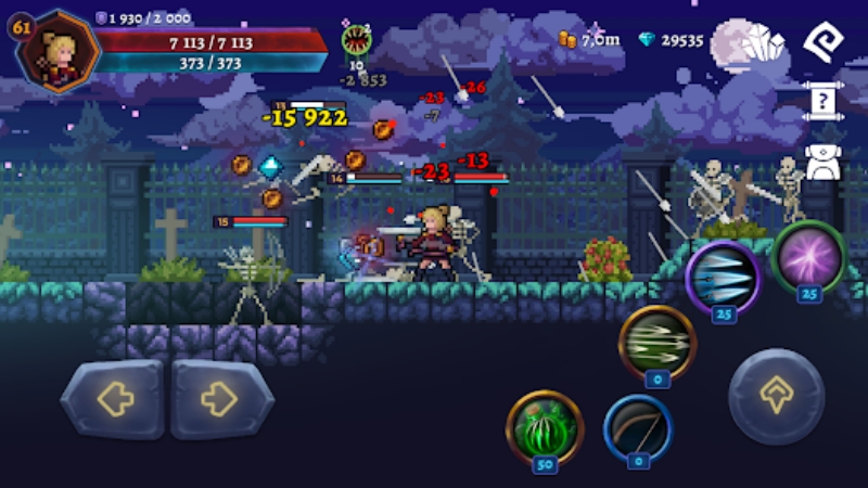Tải Darkrise MOD APK (Vô hạn tiền, Mana, Hồi Chiêu, Menu) v0.26.39 4 Darkrise mod