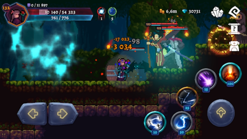 Tải Darkrise MOD APK (Vô hạn tiền, Mana, Hồi Chiêu, Menu) v0.26.39 3 Darkrise mod