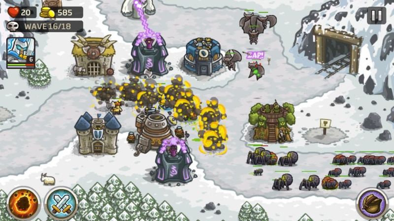 Tải Kingdom Rush Hack (Vô Hạn Tiền, Kim Cương, Full Hero) V6.4.18 2 Nhiều cuộc chiến đẫm máu diễn ra trong Kingdom Rush Hack