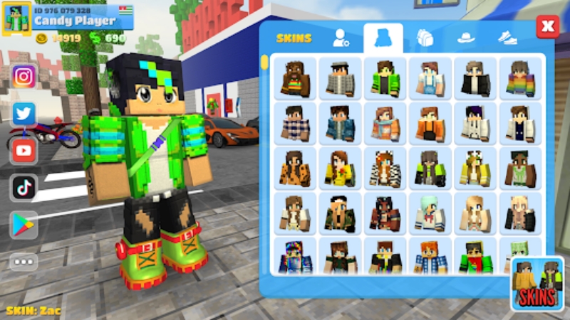 Tải Hack School Party Craft (Vô Hạn Tiền) v1.8.10 APK Cho Android 3 School Party Craft