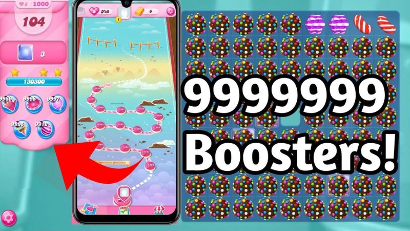 Tính Năng Nổi Bật Chỉ Có Trong Candy Crush Saga Mod