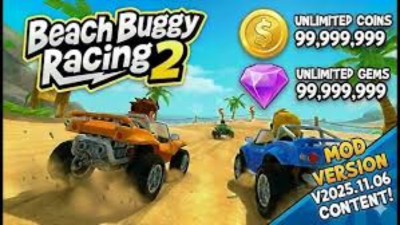 Tải Beach Buggy Racing 2 Hack APK v2026.01.15 (Vô Hạn Tiền, Kim Cương) 4 Beach Buggy Racing 2 1