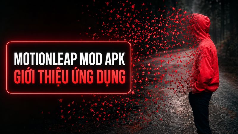 Giao diện ứng dụng Motionleap chỉnh ảnh động